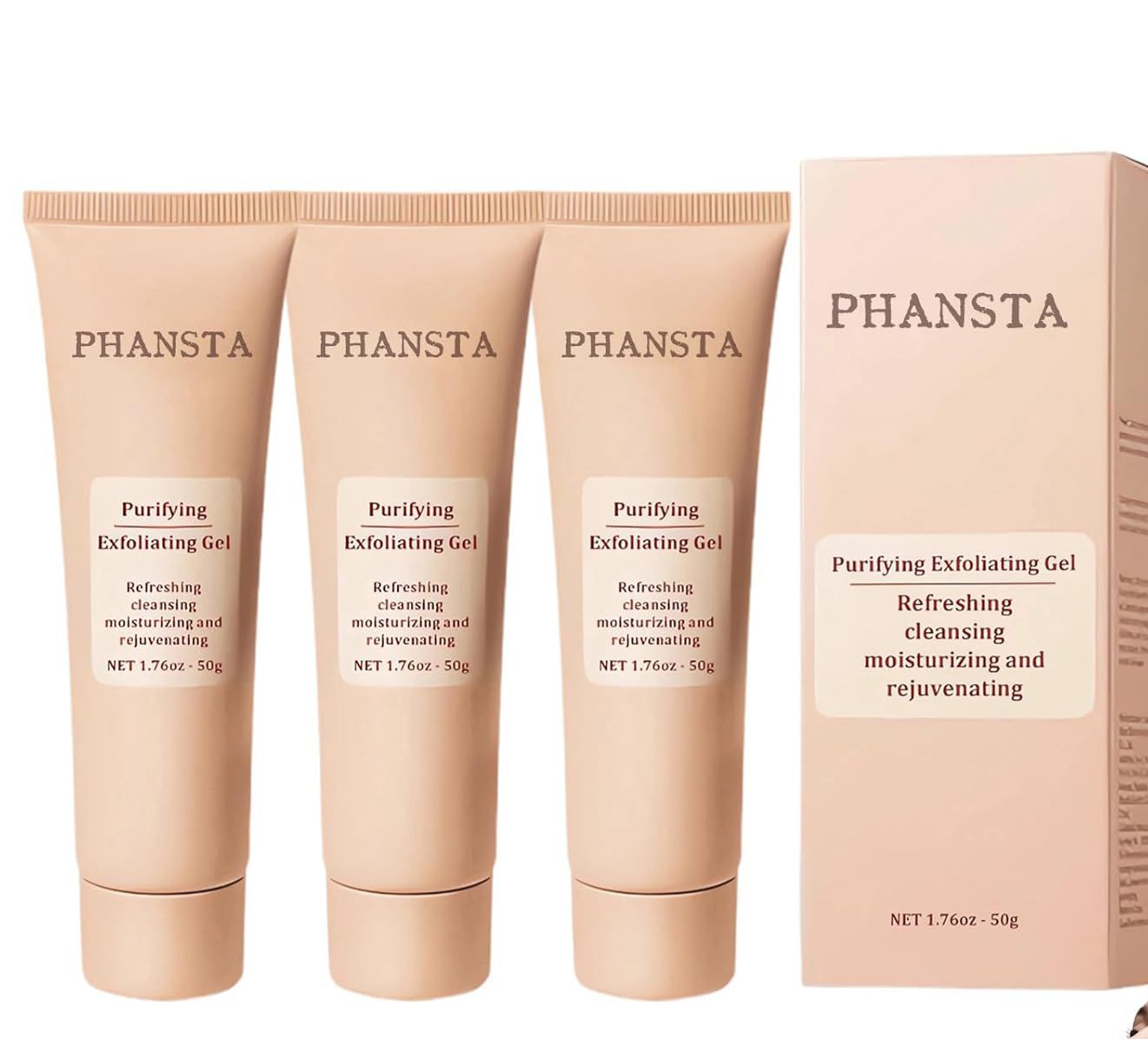 Gel exfoliant purifiant